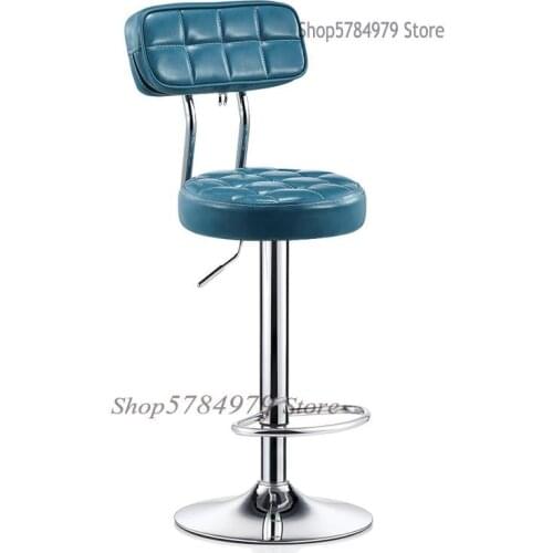 Guanjie Bar Chair Simple Modern High Stool Lifting Rotating Foot Stool Beauty Salon Round Stool Bar Chair