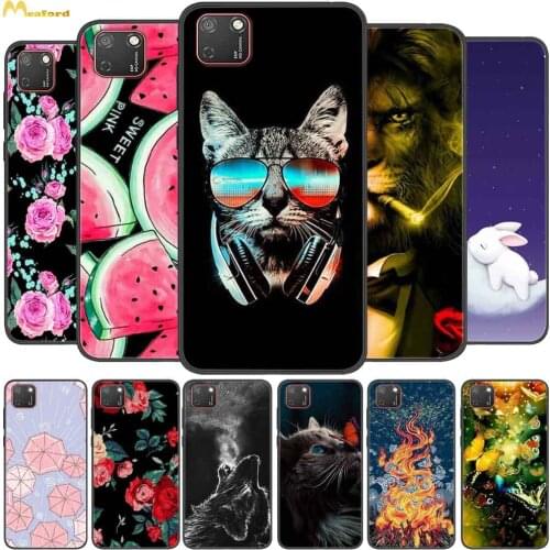 5.45'' For Huawei Honor 9S Case Cool Cat Silicone Phone Case For Huawei Honor 9S Honor9S Cover TPU Bumper Honor 9 S Luxury Funda