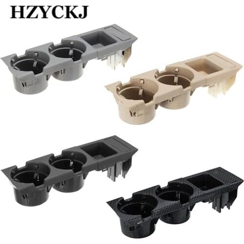 51168217953 For Bmw 3 Series E46 318I 320I 1998-2006 Black Car Center Console Water Cup Holder Beverage Bottle Holder Coin Tray