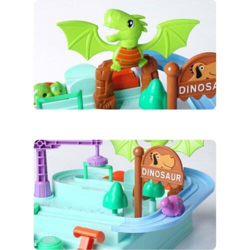 Dinosaur Adventure Track Toy For Kids Educational Board Games
