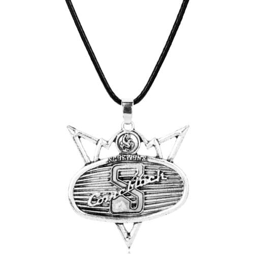 Dongsheng Heavy Metal Music Band Scorpions Necklace for Man Statement Necklace with Leather Rope Pendant men women Jewelry -30