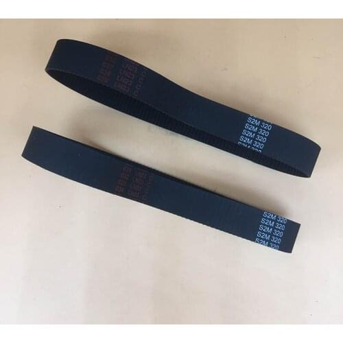 Inkjet printer flex flat belt small O ring belt S2M-320 320-2GT for Infiniti Phaeton Aprint Crystaljet printer motor belt