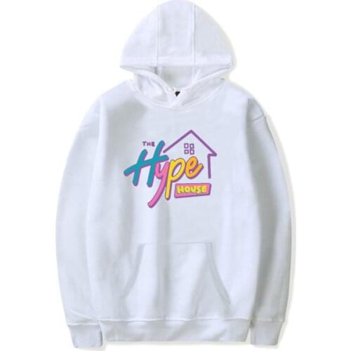 The Hype House Hoodies Charli D'amelio Sweatshirts Oversized Hoodie Pullover Unisex Harajuku Tracksuit Print Men Women Casual