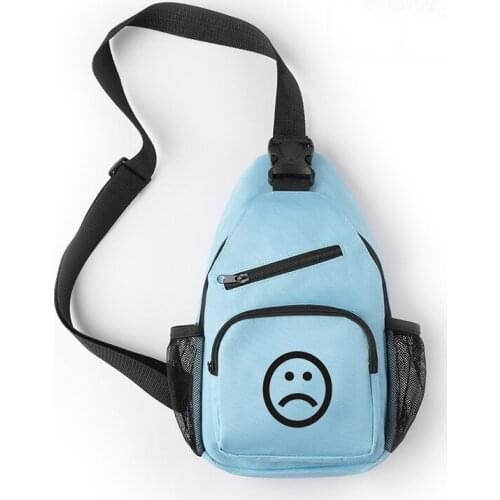 Fashion 3D Kpop travel shoulder bag lil pee bags Casual Single oblique package Port interface for school bag Mini travelling bag