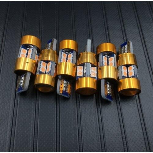 New T10 LED W5W 194 168 2825 19SMD 3030 Bulbs For Parking Position Light License Plate Lights Trunk Lights 12V