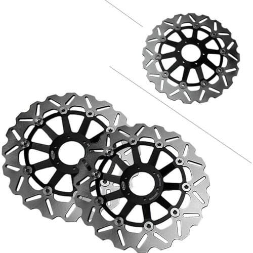 Front Brake Disc Rotors For CB400 Vtec 1999-2015 Motorcycle Replacement Accessories CB400 Vtec400 Black 2000 2001