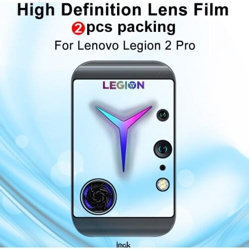 For Lenovo Legion 2 Pro Camera Lens Film IMAK High Definition Clear Abrasion Resistant Glass Camera Lens Film