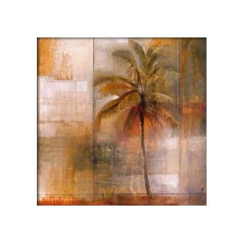 Hand Painted Oil Painting Jeweled Grove II-Floral Oil Painting Wall Art-Modern Oil Painting On Canvas Art Wall Decor