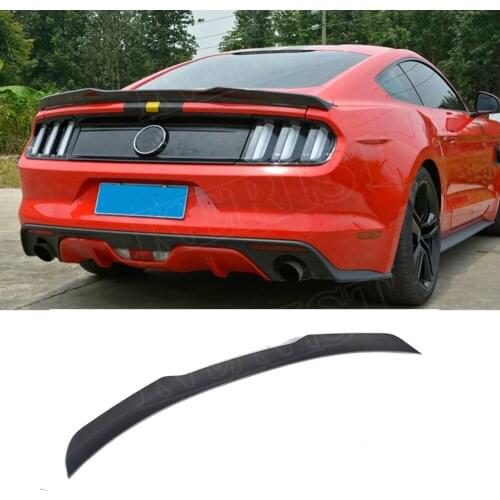 Mustang Carbon Spoiler Rear Wing for Ford Mustang GT Coupe 2015 2016 2017 2018 Rear trunk boot spoiler