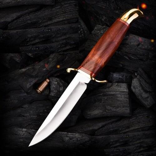 Military Stainless Steel RUS Finka NKVD Pocket Folding Blade Knife Black Handle Outdoor Hunting Survival Camp Knives