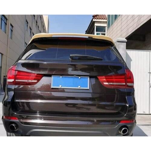 For BMW X5 F15 2014-2018 high quality ABS Plastic Unpainted Color Rear Spoiler Wing Trunk Lid Cover Car Styling