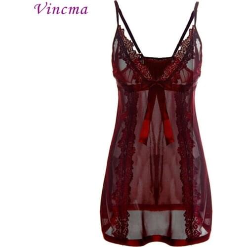 Plus Size S M L XL XXL 3XL 4xl 5XL 6XL Solid Black Transparent Long Dress Women Hot Sexy Lingerie Nightwear Erotic Sex Costumes