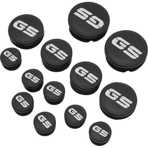 13Pcs Motorcycle Frame Plug Kit Protector Cover Hole Cover Frame Plugs Decorative Cover for BMW R1200GS LC Adventure 2013-2016