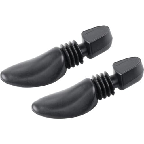 2pcs Wear Resistant Home Anti Wrinkle Elastic Spring Shaper Shoe Stretcher Portable Plastic Adjustable Universal Boots Expander