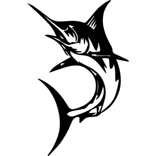6 inch MARLIN car Vinyl cut window decal
