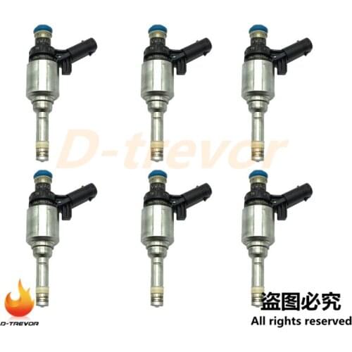 6pcs OEM 06J906036H Fuel Injector nozzle for Audi A3 A4 A5 TT VW PASSAT 1.8 06H906036B