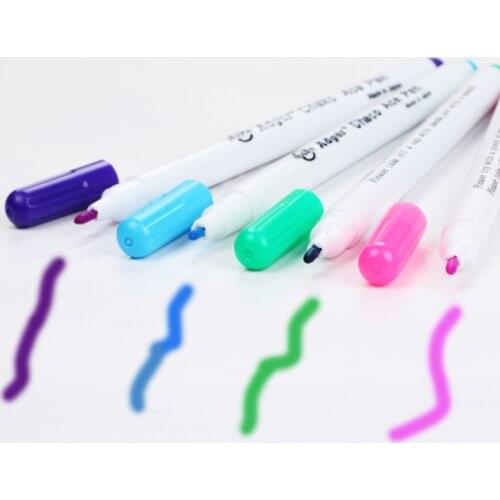 Sewing Accessories 2/4Pcs Patchwork Needlework Water Erasable Pens Fabric Markers Soluble Cross Stitch Chalk Tool Pencil