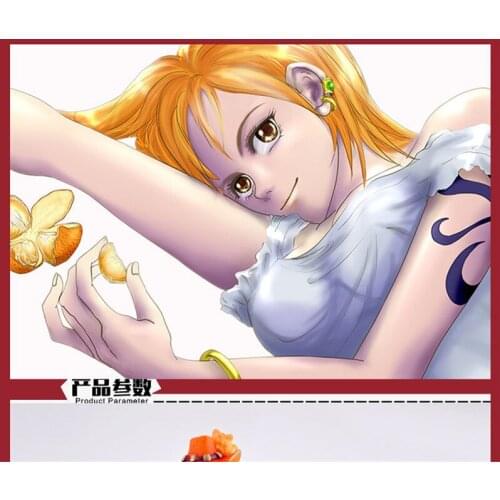 Anime One Piece Nami Grandline Lady 15th Anniversary Action 18CM PVC Lovly Figurine Model Toys Doll Brinquedos Collectible