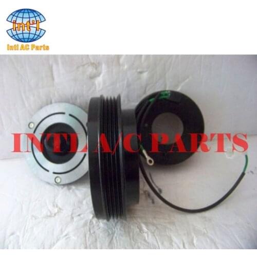 10PA15C for Daewoo Solar V Excavator Doowon air conditioning auto ac compressor magnetic clutch assembly 4pk pulley 2208-6013A