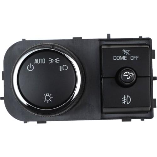 Dimmer Dome Headlight Switch Dash Mount Panel 25858705 for GMC Sierra