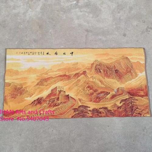 Chinese xiongfeng embroidery brocade embroidery archaize painting living room decorative painting