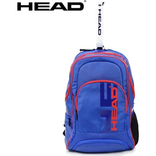 Head Team Multifuntional Sports Bag Tennis Badminton Racket Bag Tennis Backpack For 1-2 Pcs 21530246-1861