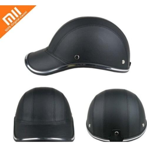 Xiaomi Motorcycle Half Helmet Baseball Cap Style Half Face Helmet Electric Bike Scooter Anti-UV Safety Hard Hat Men Woman