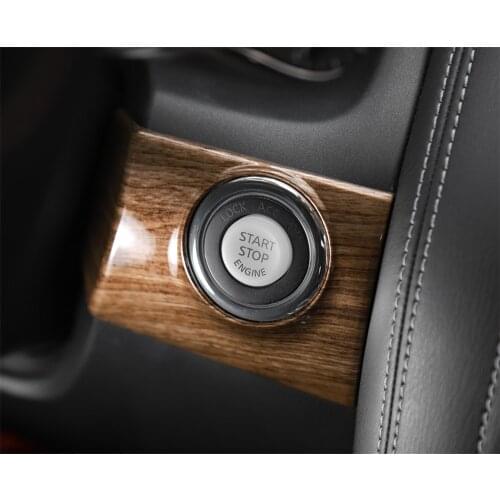 ABS One-Button Start/Stop Cove Trim for Nissan Patrol Stylish Car Accessories Car Stickers Interior Decoration Protector