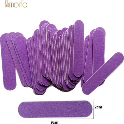 New 400Pcs/Lot Professional Nail Art Files Sanding Wood Nail File Sandpaper Grit Manicure Tips Nail Art Decorations Tools