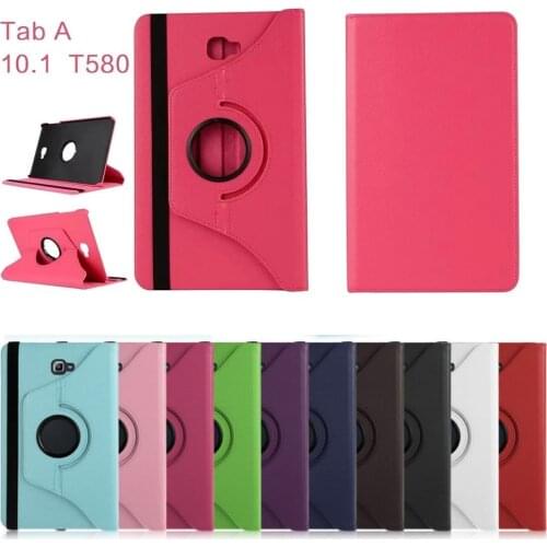New Case For Samsung Galaxy Tab A 10.1 2016 T580 T585 PU Leather Stand Case Cover For Samsung Galaxy Tab A 10.1" SM-T580/T585