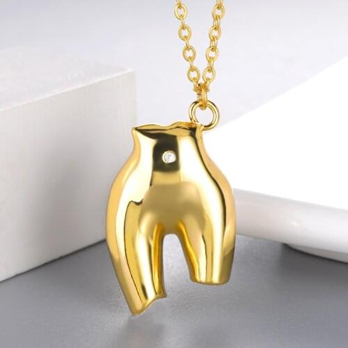 New Design Abstract Female Body pendant Necklace For Women Fashion Hip Hop Jewelry Freedom Best Gifts Bijoux Collier