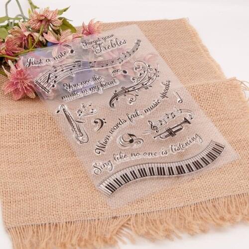 15x21 Transparent Transparent sealTransparentClear Silicone Stamp/Seal forDIYscrapbooking/photo album Decorative card making