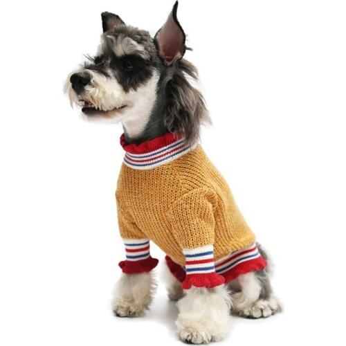 New Style Dog Sweaters for Small Medium Dogs Warm Schnauzer Sweater Small Dog Clothes Winter Pets Clothing Ropa Para Chihuahua