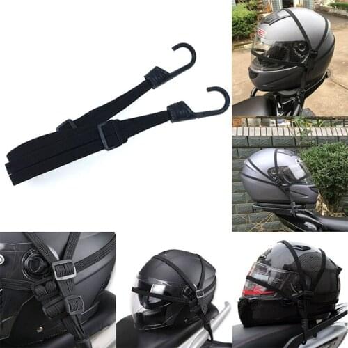 Motorcycle Luggage Net Protective Gears Universal Helmet Mesh Net Hooks Motor Accessories Organizer Holder