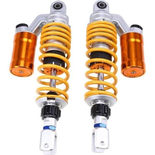 Universal 320mm 340mm 360mm Motorcycle Rebound Damping Adjustable Shock Absorber For Yamaha Honda Motor Bike Scooter ATV Quad