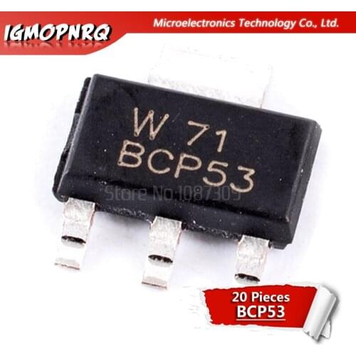 20PCS BCP53 SOT BCP53 SOT223 SMD