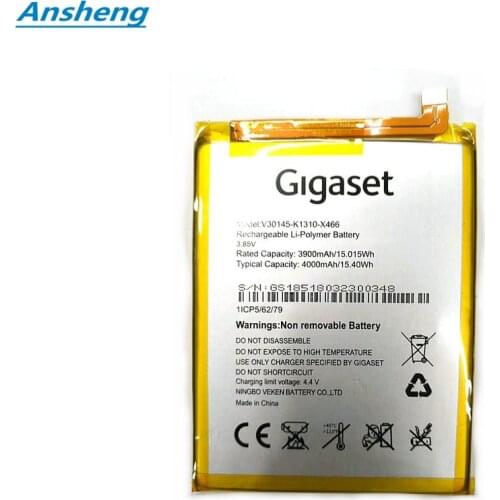 Ansheng High Quality 4000mAh V30145-K1310-X466 battery for Gigaset V30145-K1310-X466 Smart phone