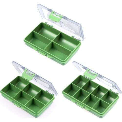 Multi-Slot Lures Bait Hooks Case Box Fishing Tackle Tools Storage Container Fishing Accessories
