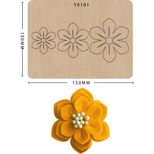 Flower DIY knife mold scrapbook cutting dies Non-woven cutting Suitable for common big shot and sizzix machines
