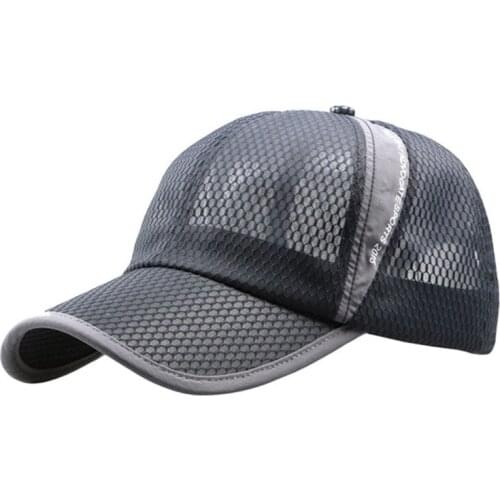 Summer Baseball Cap New Men Women Quick Drying Hats Unisex Breathable Sport Splicing Snapback Baseball Hat #P2