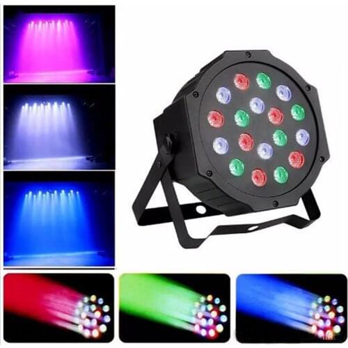 Hot Sales Plastic Dj Led Par RGB Light Mini Disco Led Par Lighting Good Use For Night Club Dj Show Home Entertainment Party KTV