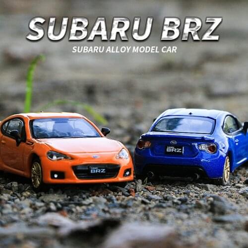 New 1/64 JKM Subaru BRZ 2019 Alloy Car Model Diecasts & Toy Vehicles Toy Cars Kid Toys For Children Gifts Boy Toy