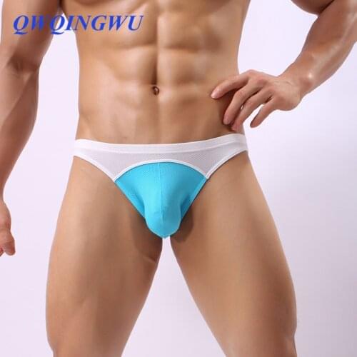 Sexy Men Briefs Underwear Breathable Hole Mens Underwear Briefs New arrival Underpants Panties Men Drop shipping Briefs