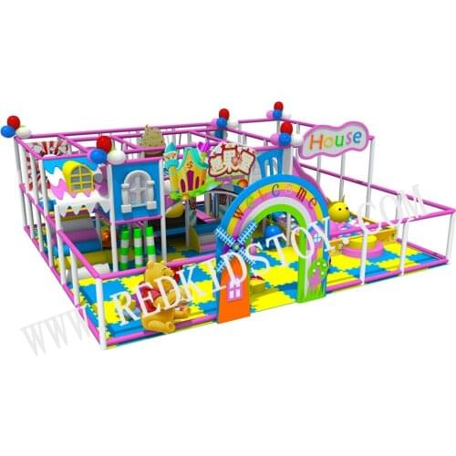 Candy Themed Children Soft Playground Indoor HZ-9728