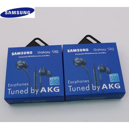 For Samsung AKG Earphones eo IG955 3.5mm In-ear with Mic Wire Headset for HUAWEI SAMSUNG Galaxy S10 S10+ S9 S8 S7 S6 smartphone