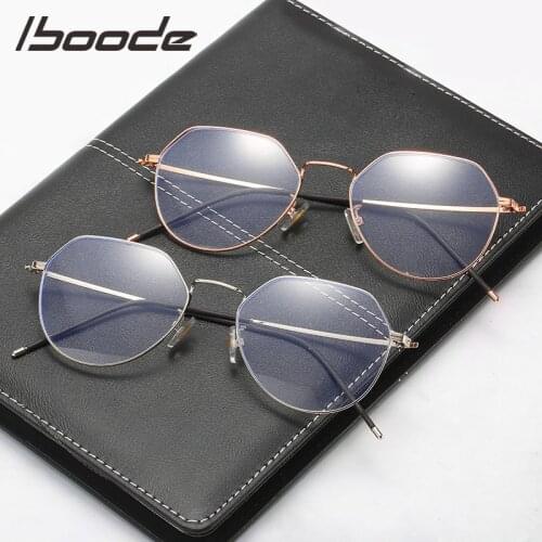 Anti Blue Ray Glasses Computer Glasses Blue Light Blocking Glasses Optical Eye Spectacle UV Blocking Gaming Filter Round Glasses
