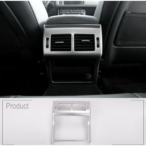 ABS Armrest Rear Seat Air Conditioning Outlet Vent Frame Cover Trim Car Accessories For Jaguar XE X760 XF X260