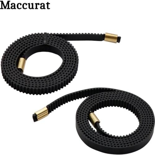 X+Y Axis Synchronous Belt Gt2-6mm X 765mm+Y 720mm Closed-Loop Timing Belt Terminal For Ender 3 3D Printer Parts