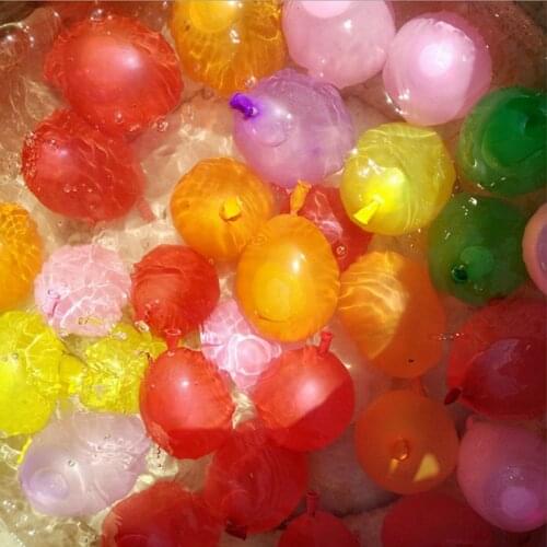 500pcs Water Bombs Latex BalloonS Mixed Color Thickened Balloon Baby Funny Outdoor Beach Toys Birthday Party Decoration Supplies