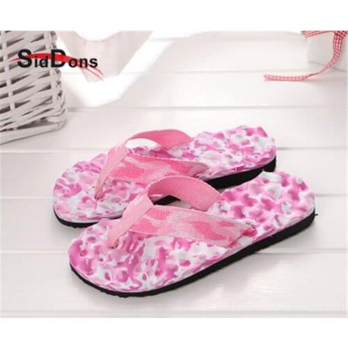 Siddons Casual Shoes For Women 2020 Flats Slippers Non-slip Massage Comfortable Flip Flops Summer Outdoor Beach House Slippers